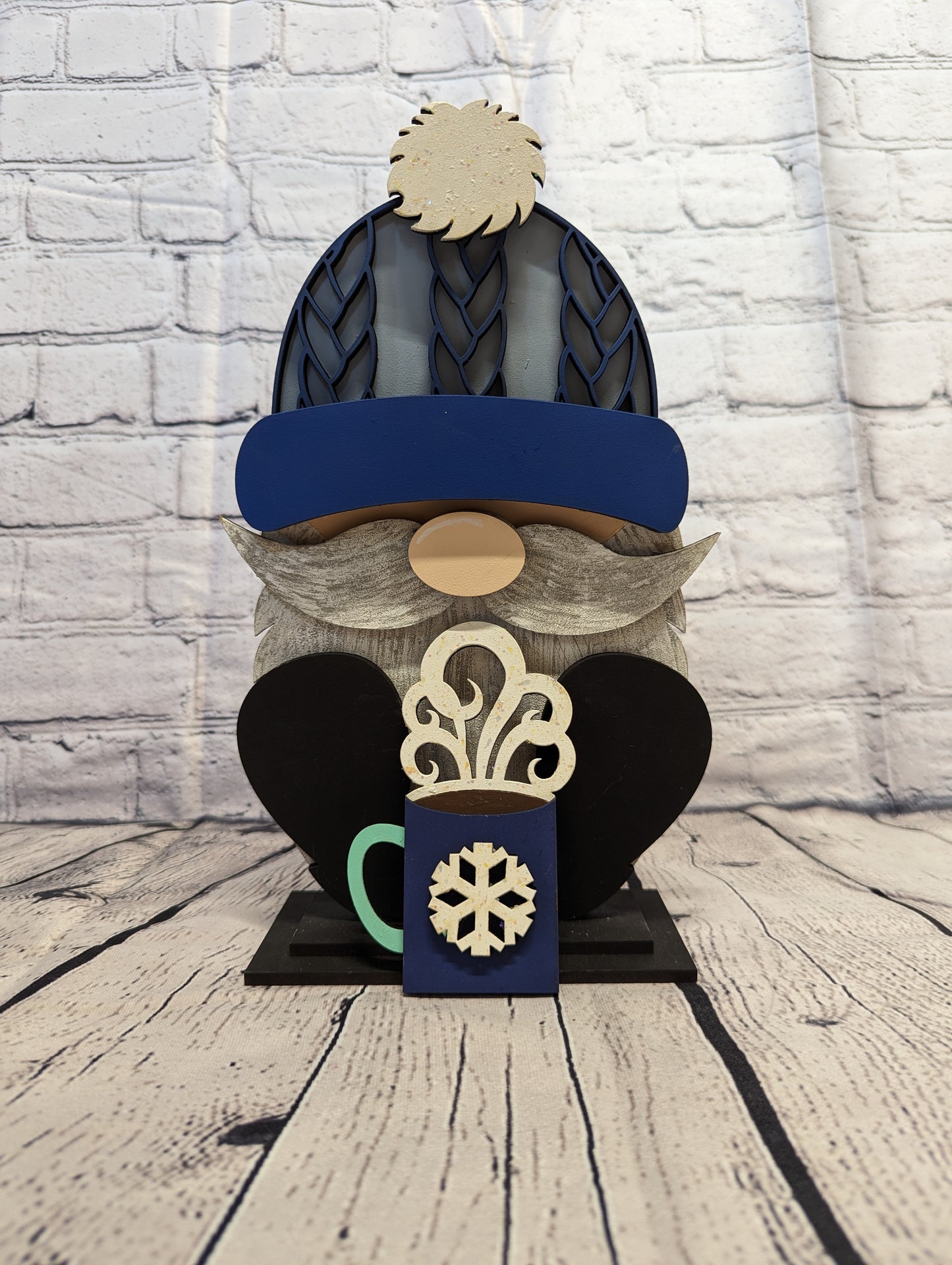 Interchangeable Gnome Shelf Sitter