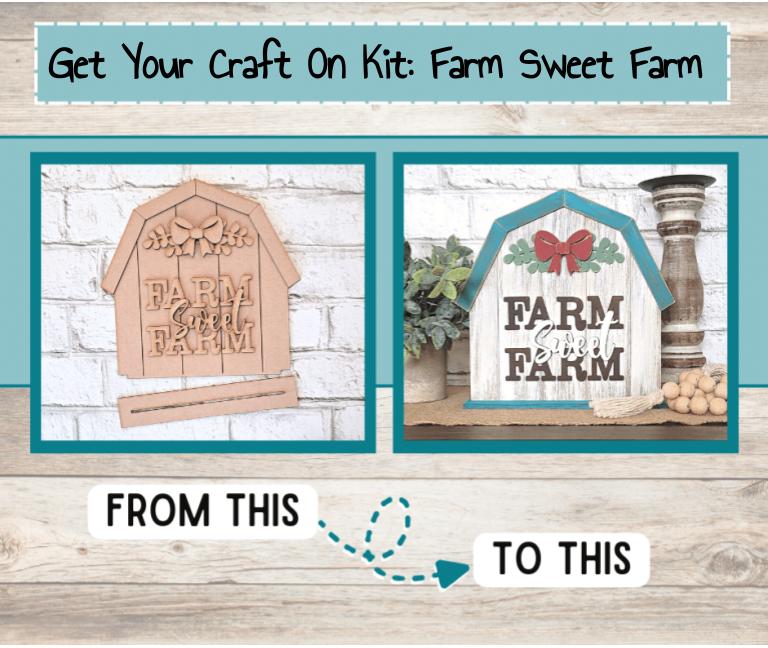 Get Your Craft On Kit: Barn Sweet Barn