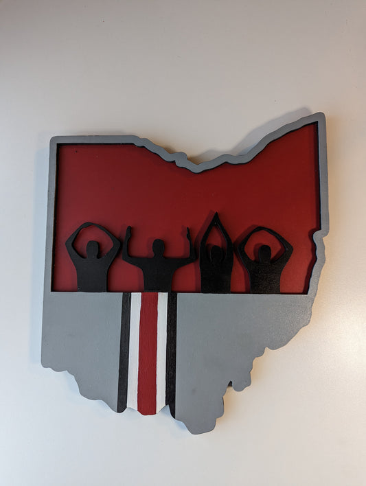 O-H-I-O Hanger Sign