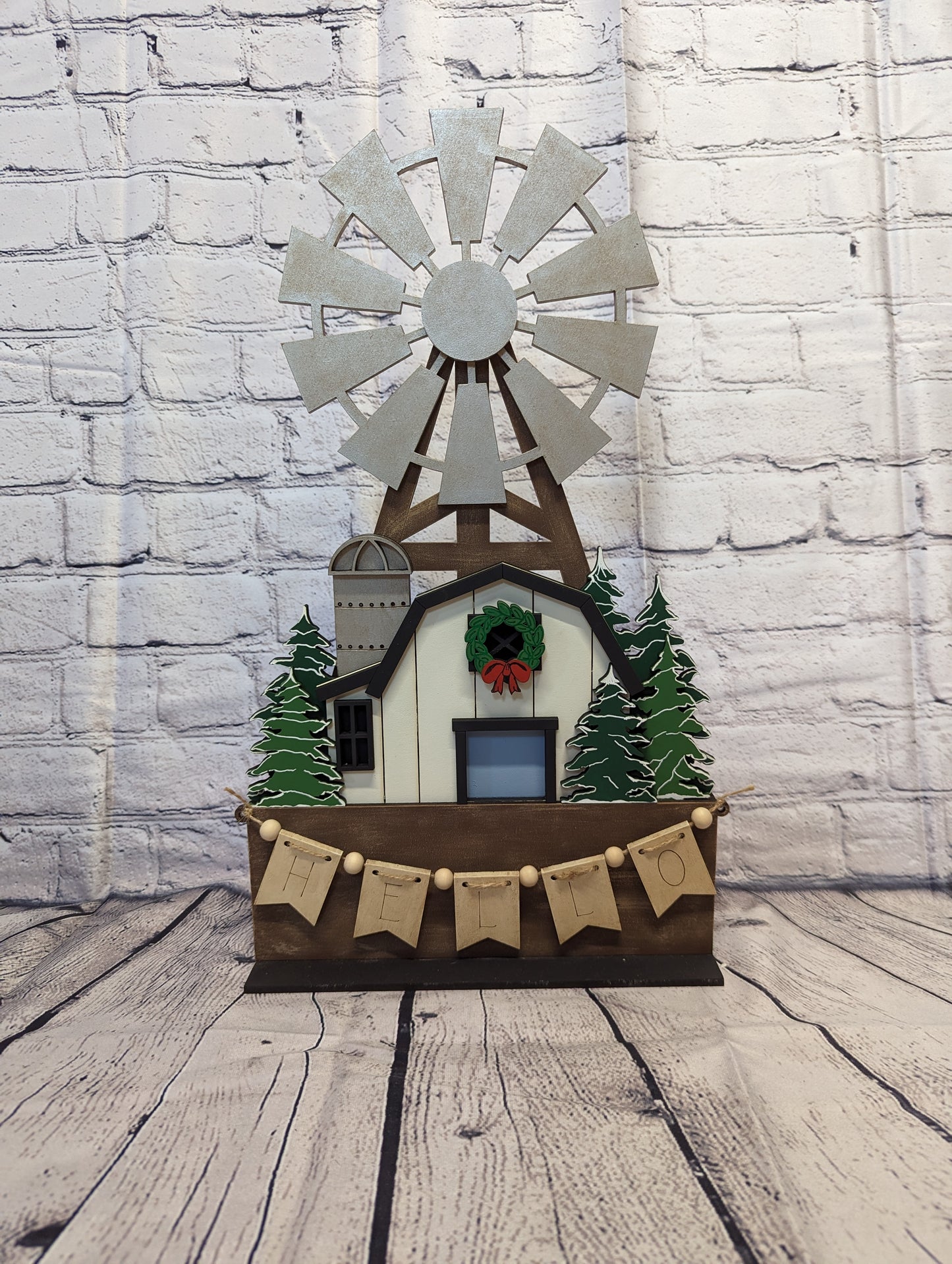 Windmill Shelf Sitter Interchangeable