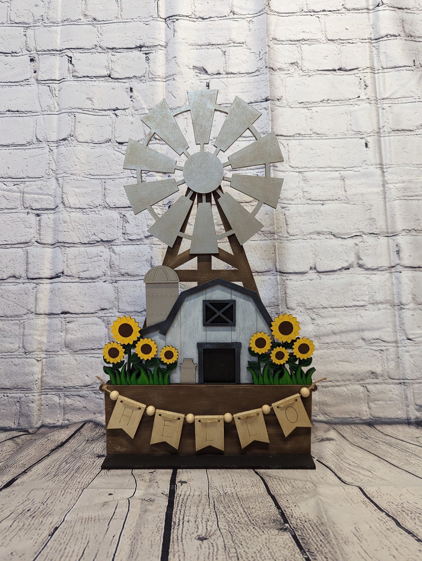 Windmill Shelf Sitter Interchangeable