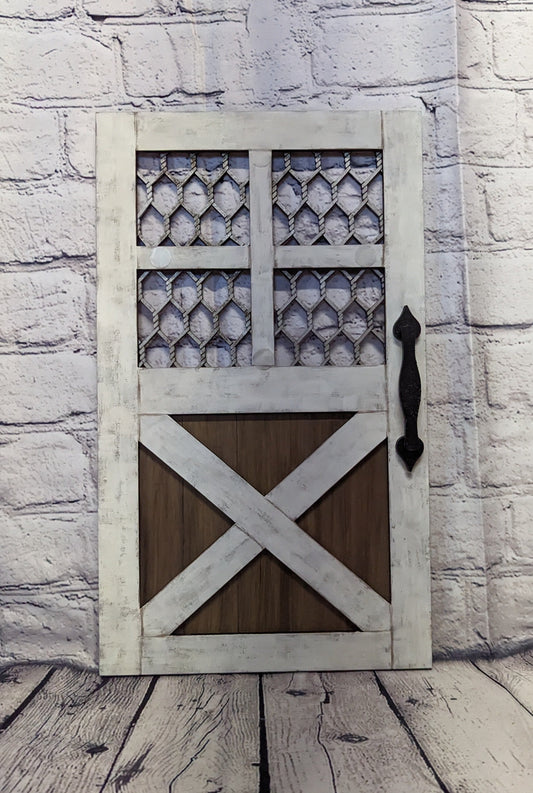 Barn Door Hanger or Shelf Leaner