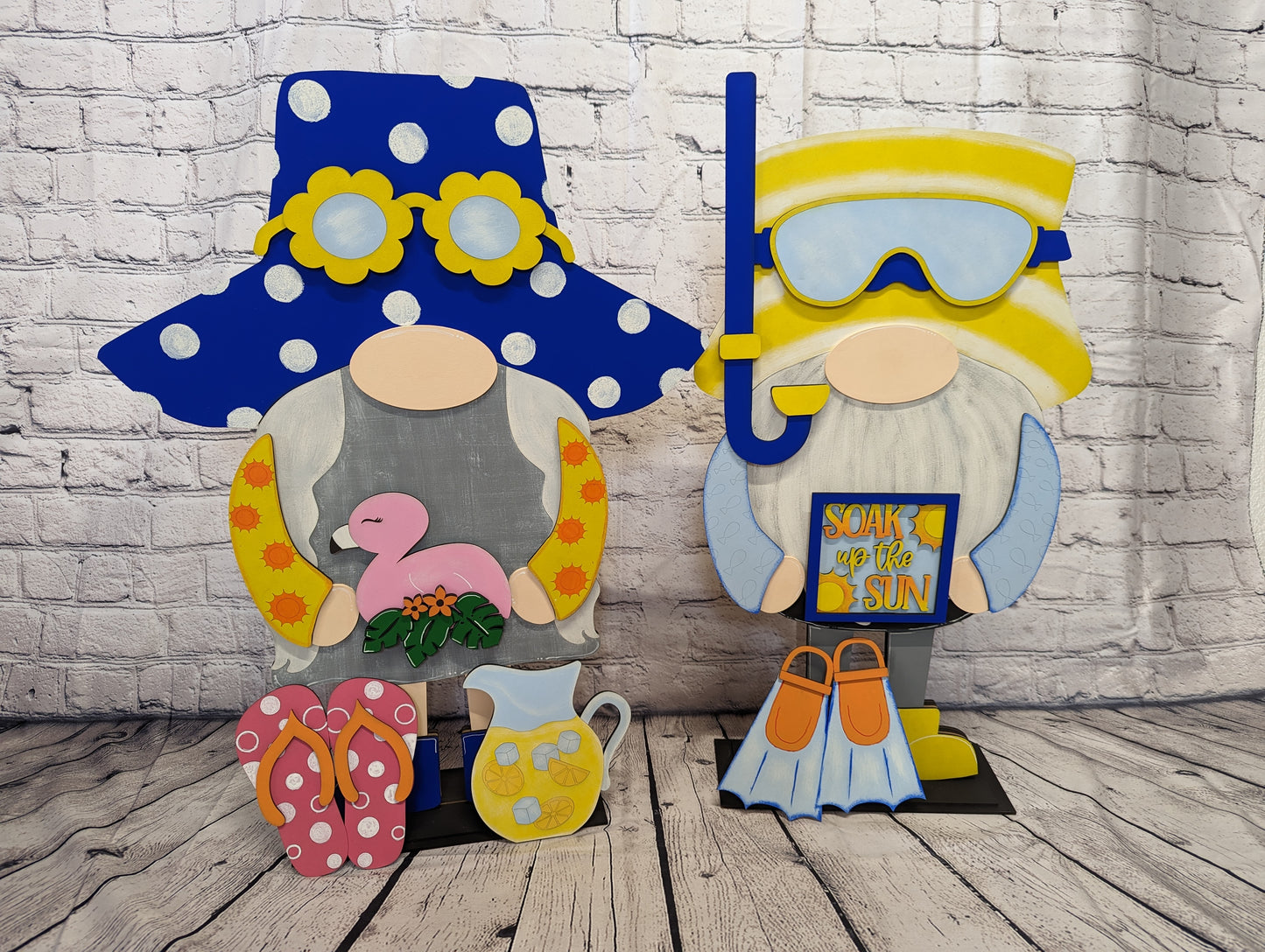 Tall Porch Leaner Gnomes