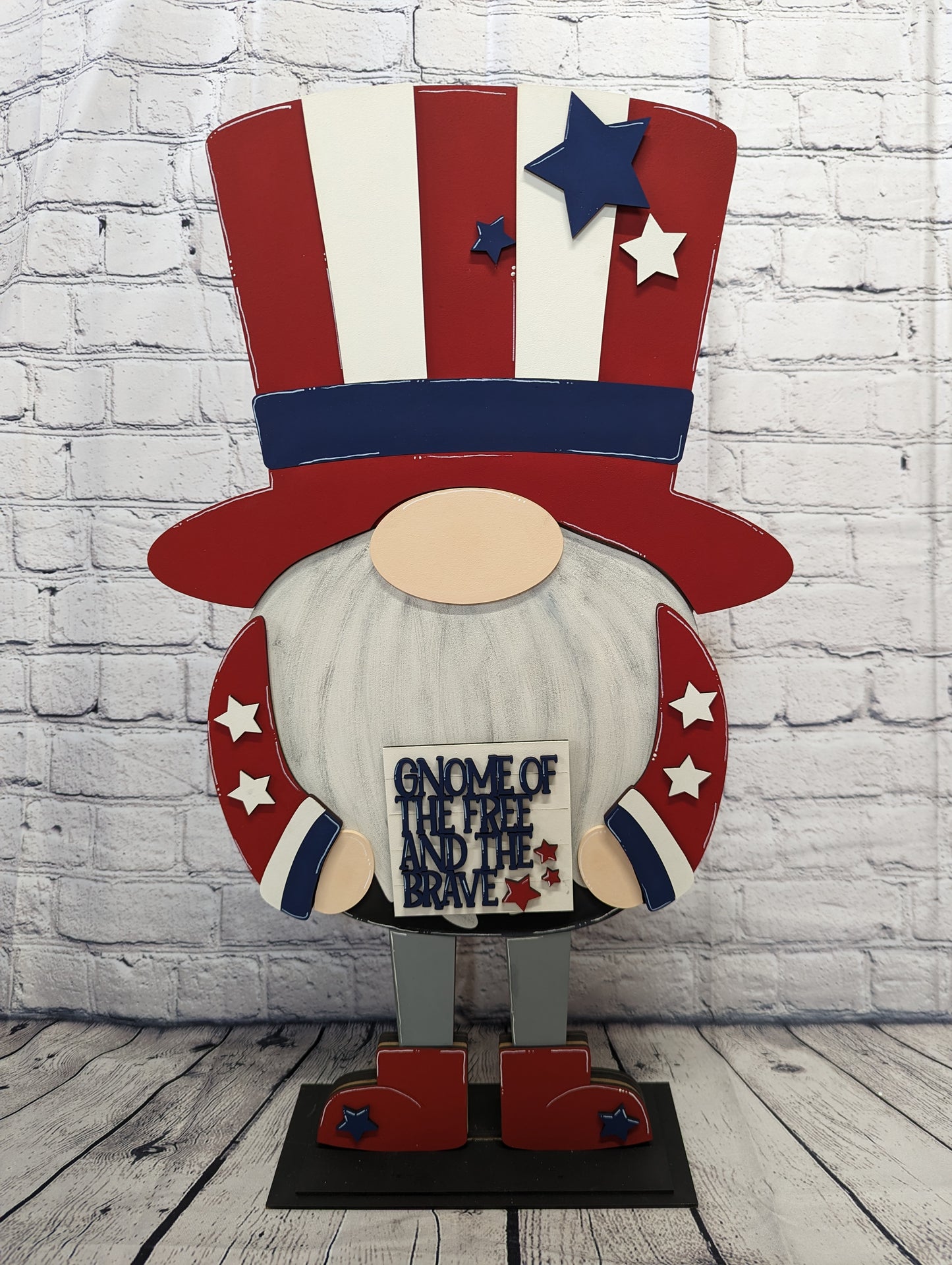 Tall Porch Leaner Gnomes