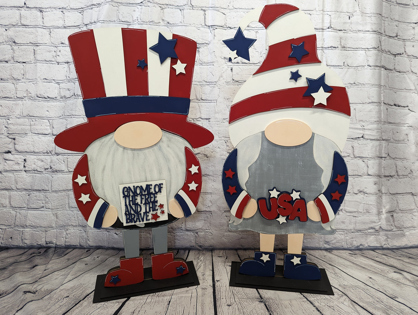 Tall Porch Leaner Gnomes
