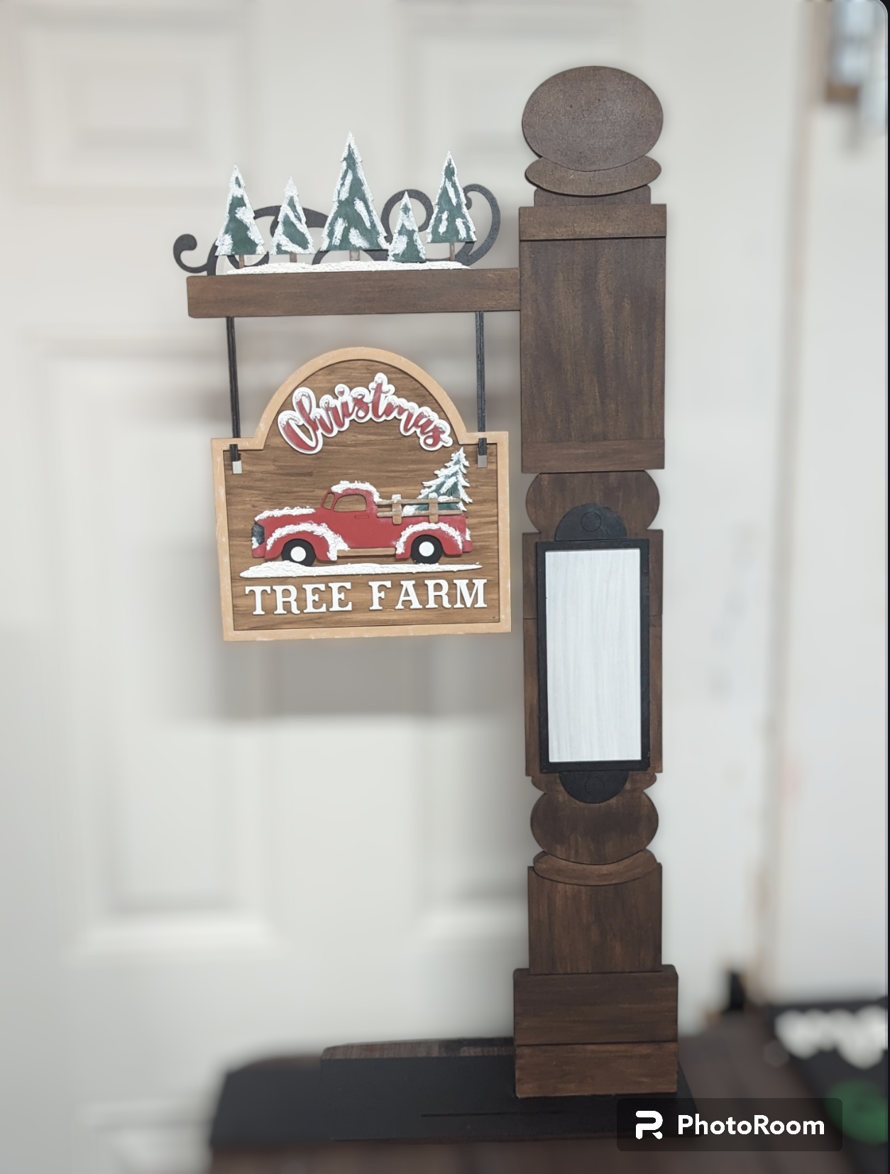 Standing Porch Post Sign