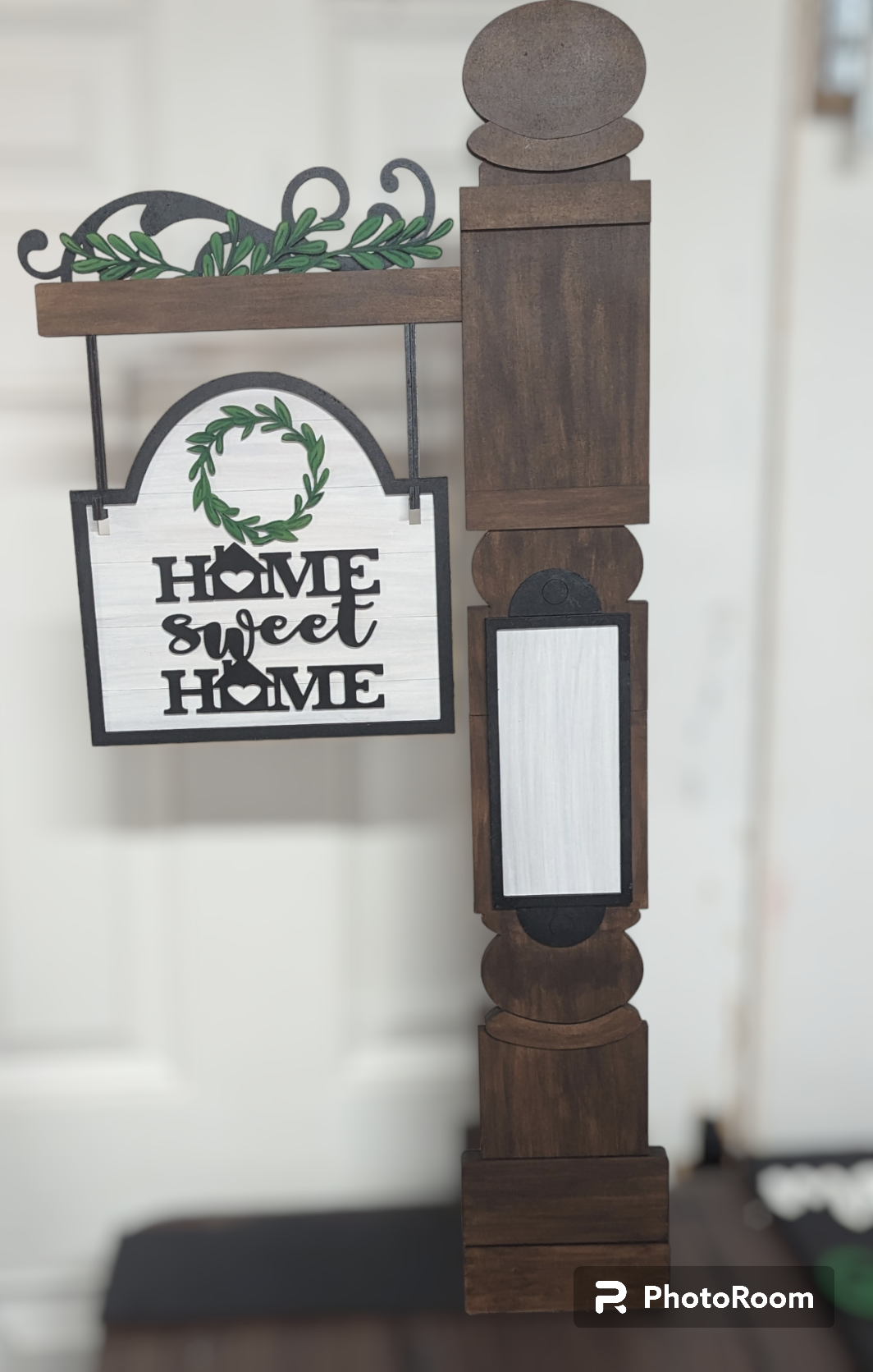 Standing Porch Post Sign