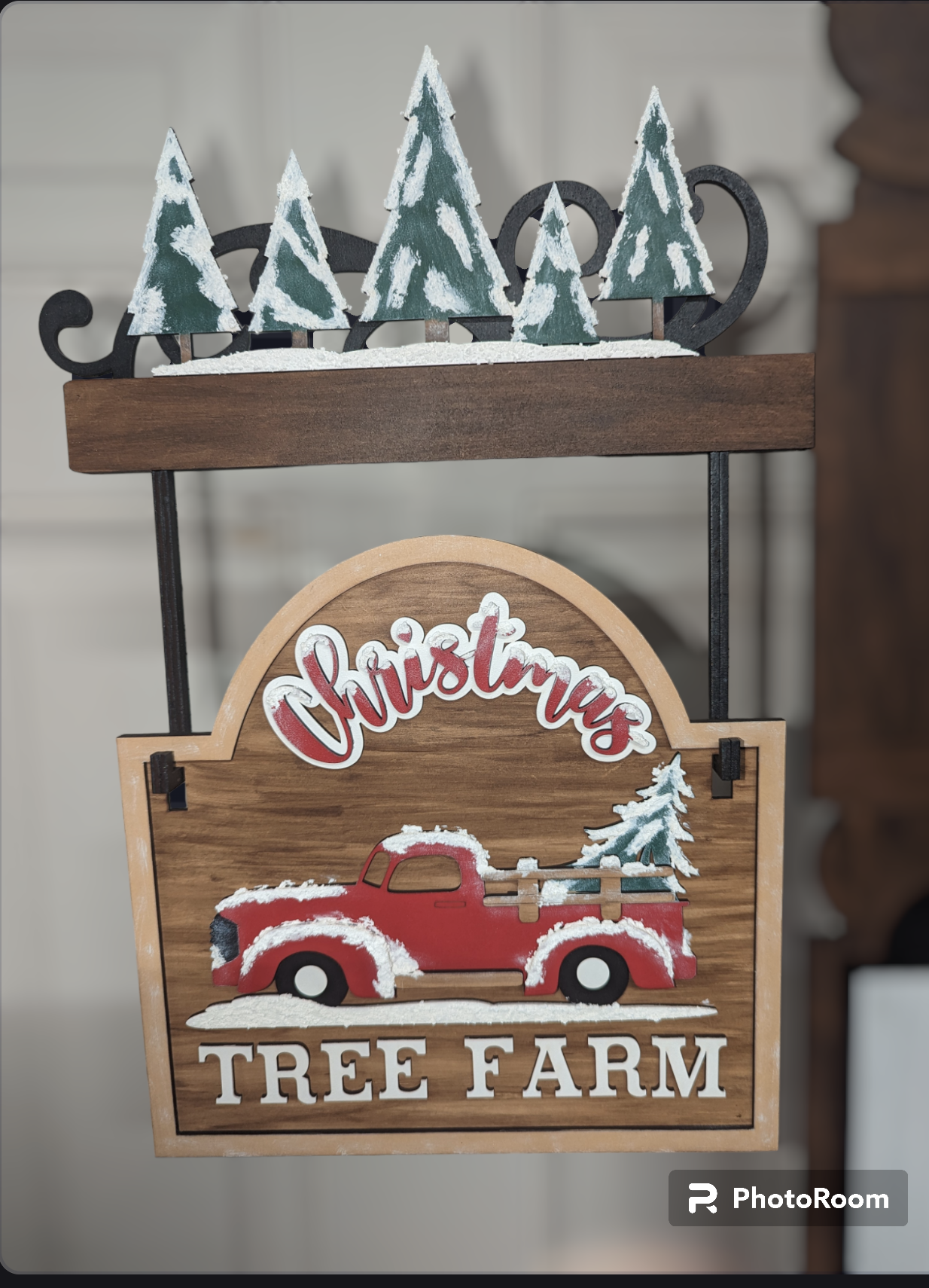 Standing Porch Post Sign
