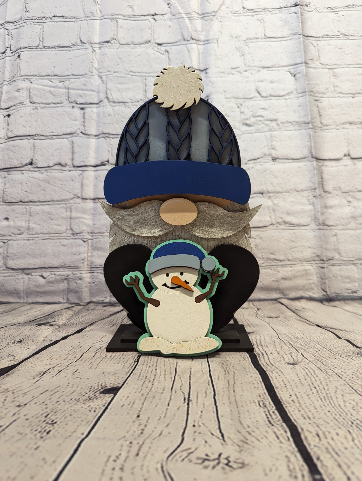 Interchangeable Gnome Shelf Sitter